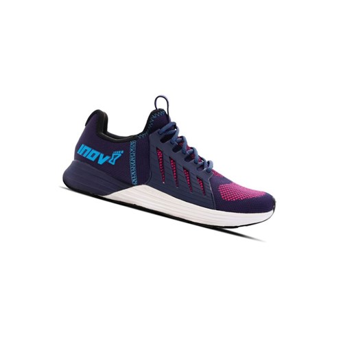 Chaussures Polyvalentes Inov-8 F-lite G 300 Femme Bleu Marine Rose | 6857-SJAVX